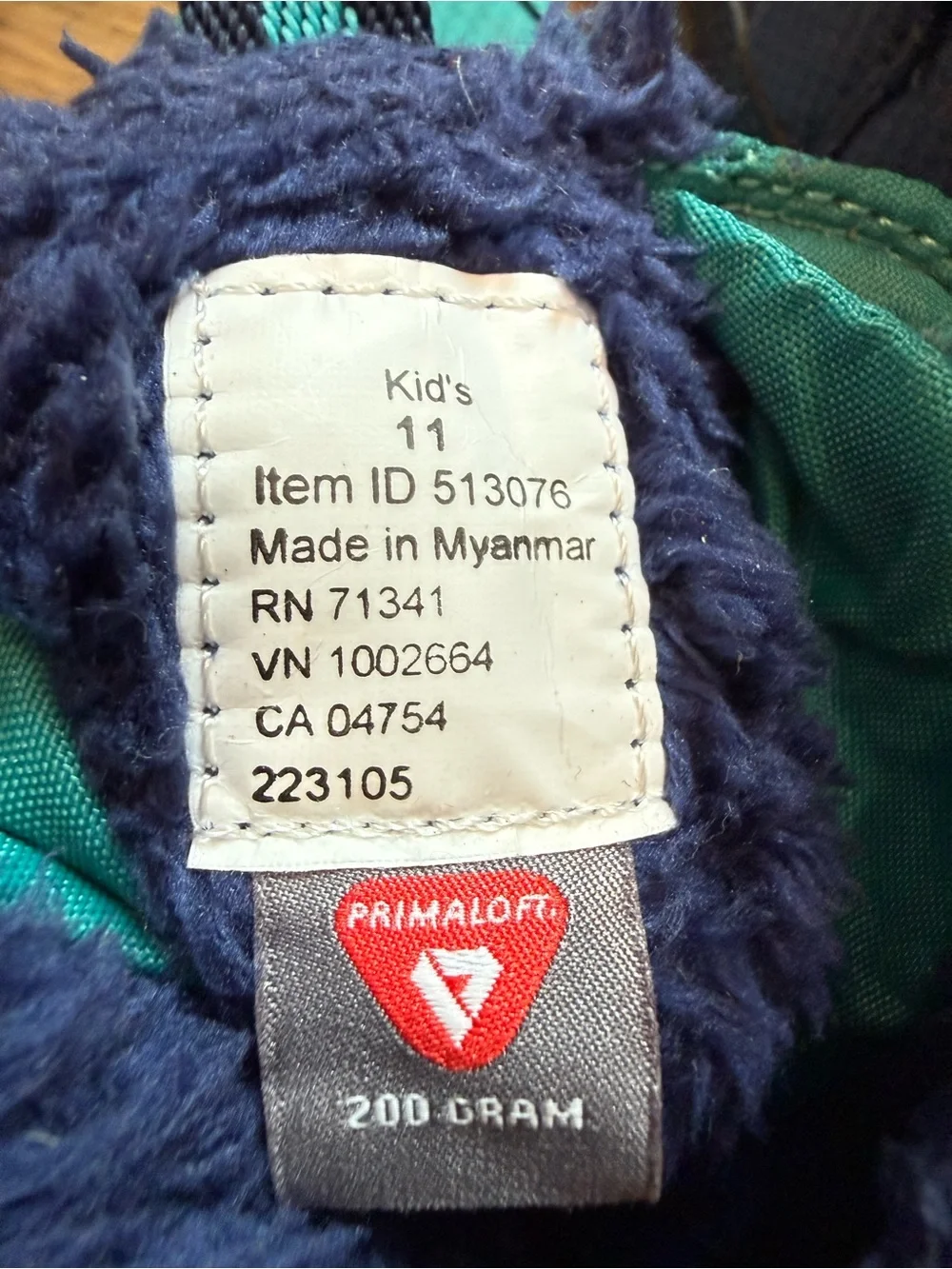 L.L. Bean Kids' Ultralight Winter Boots in Teal, Toddler Size 11